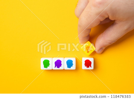 Come up with an idea and tell your friends. Cooperation and sharing your opinion with others. Communication. Gather a team and bring the idea to life. Come up with an idea and tell your friends. Cooperation and sharing your opinion with others. Communication. Gather a team and bring the idea to life. 118476383