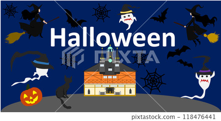 Halloween illustrations 118476441