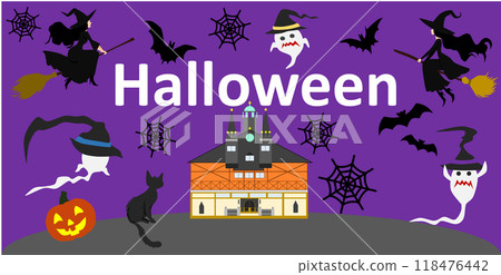 Halloween illustrations 118476442