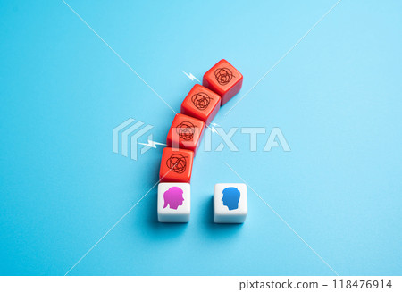 Trying to transfer all the problems on partner. Psychological complexes, stress, experiences and trauma. Complex character, impressive background. Resentment and prejudice. 118476914