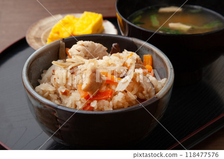 雞肉牛蒡飯 118477576