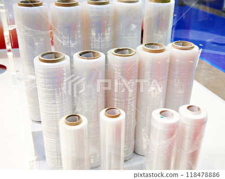 Reels of packing polyethylene film Reels of packing polyethylene film 118478886