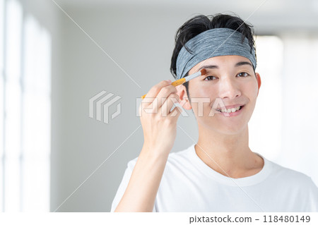 年輕男士美容 男士美容 118480149