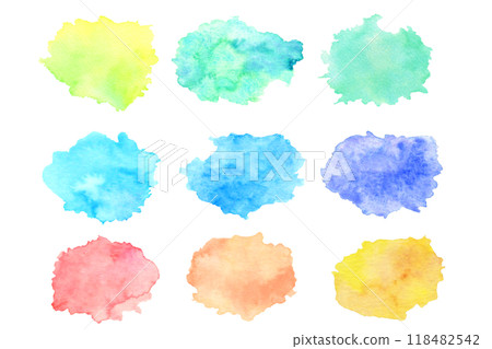 Watercolor, smudge, stain, watercolor texture Watercolor, smudge, stain, watercolor texture 118482542