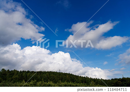 Sky and clouds 118484711