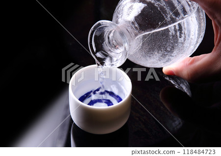 Japanese sake image_Tokuri and Choshi_03 Japanese sake image_Tokuri and Choshi_03 118484723