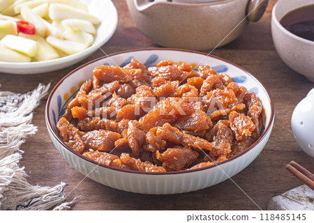 Sweet bean curd twist Sweet bean curd twist 118485145