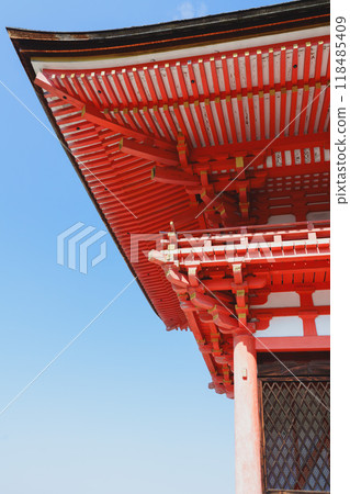 Kiyomizu寺廟在京都夏天 Kiyomizu寺廟在京都夏天 118485409