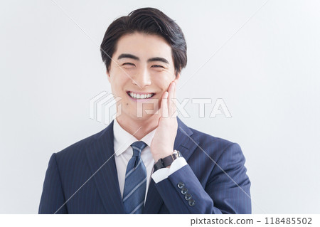 工作商人之美（白底/白底） 118485502