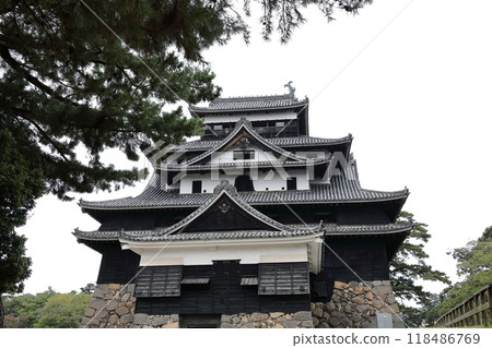Matsue castle castle tower 118486769
