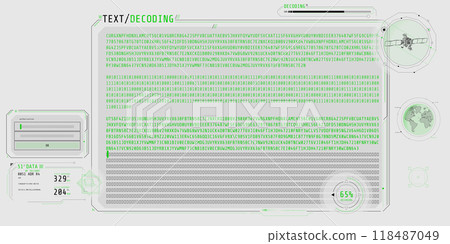 Design of a software interface for text decoding. Design of a software interface for text decoding. 118487049