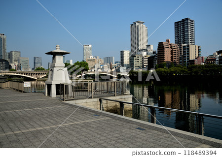 八軒浜的夜燈【大阪府大阪市】 八軒浜的夜燈【大阪府大阪市】 118489394