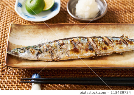 鹽烤秋刀魚 鹽烤秋刀魚 118489724