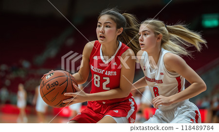 Women's basketball 118489784