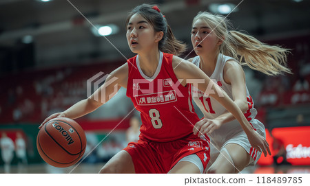 Women's basketball 118489785