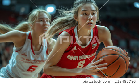 Women's basketball 118489786