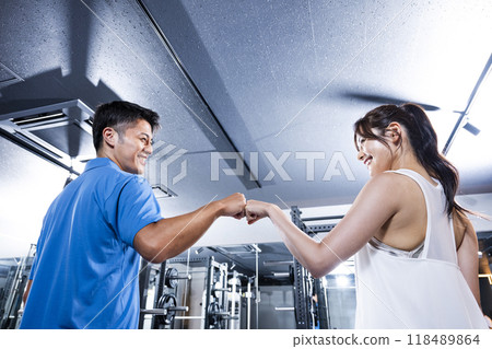 個人訓練成功 良好的觸感 明確 個人訓練成功 良好的觸感 明確 118489864