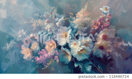 花背景素材(生成AI) 花背景素材(生成AI) 118490724