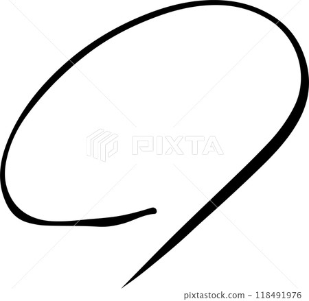 手繪黑圈評分測驗集 118491976