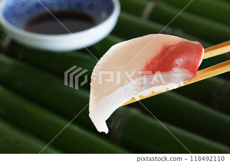 Delicious yellowtail sushi Delicious yellowtail sushi 118492110