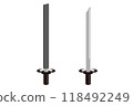 劍，武士刀插圖 118492249
