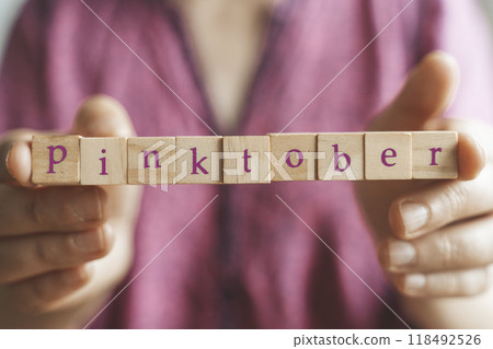 Pinktober Breast Cancer Day concept Pinktober Breast Cancer Day concept 118492526