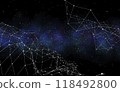 Data technology digital background. Technology connection abstract global network.  118492800