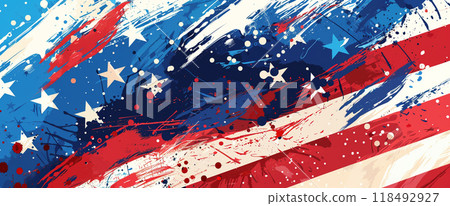 4th USA happy background 4th USA happy background 118492927