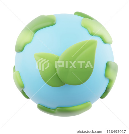 Ecology 3D Illustrations 118493017