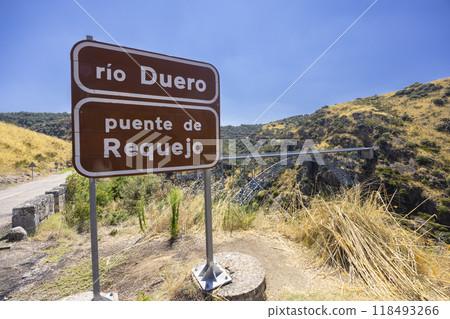 Puente de Requejo bridge, Pino del Oro, Castile and Leon, Spain 118493266