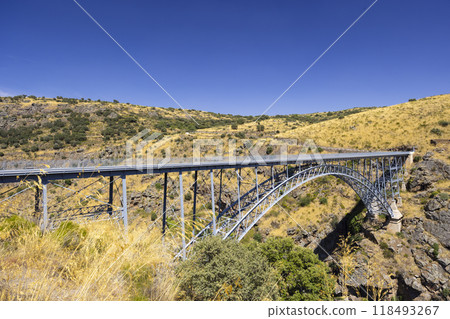 Puente de Requejo bridge, Pino del Oro, Castile and Leon, Spain Puente de Requejo bridge, Pino del Oro, Castile and Leon, Spain 118493267