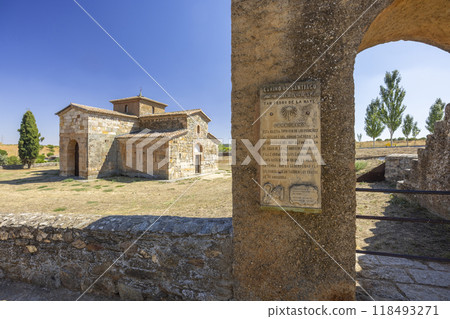 San Pedro de la Nave church (Iglesia de San Pedro de la Nave), Almendra del Pan, Province of Zamora, Region of Castile and Leon, Spain San Pedro de la Nave church (Iglesia de San Pedro de la Nave), Almendra del Pan, Province of Zamora, Region of Castile and Leon, Spain 118493271