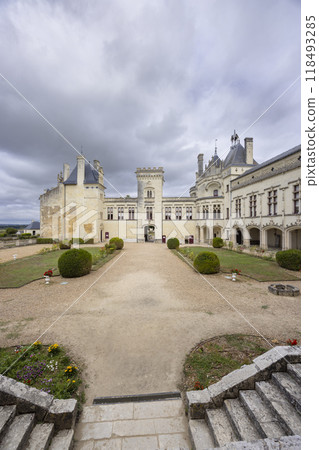 Breze Castle (Chateau de Breze), UNESCO World Heritage Site, Pays de la Loire, France Breze Castle (Chateau de Breze), UNESCO World Heritage Site, Pays de la Loire, France 118493285