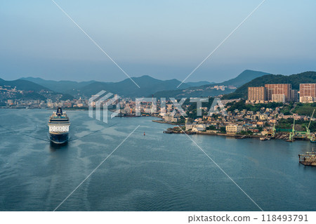 長崎港客船（名人千禧號）從女神大橋出發【長崎市】 118493791