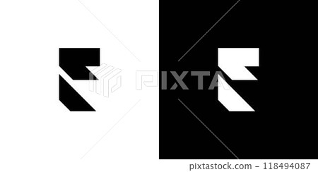Unique and Bold S logo design Unique and Bold S logo design 118494087