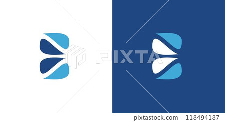 Modern and unique E logo design Modern and unique E logo design 118494187
