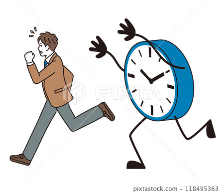 男學生時間緊迫 118495363