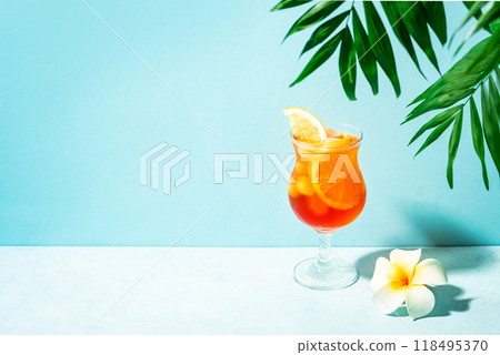 Summer Mai Tai Cocktail Drink Summer Mai Tai Cocktail Drink 118495370