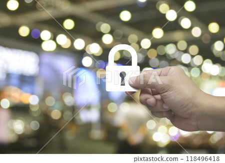 Technology internet security and safety online concept Technology internet security and safety online concept 118496418