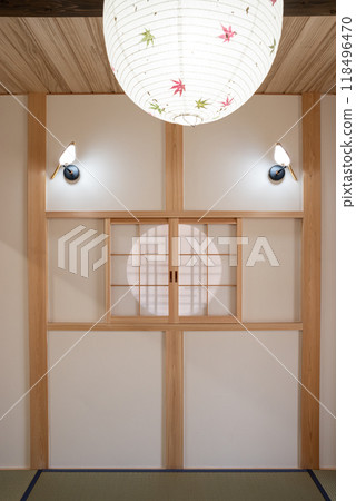 Beautiful Japanese-style room Beautiful Japanese-style room 118496470