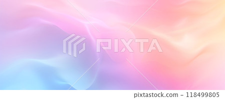 邊緣模糊的柔和彩虹漸層背景 118499805