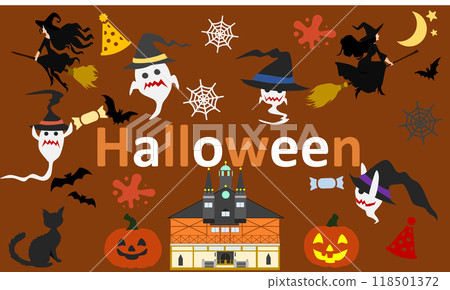 Halloween illustrations Halloween illustrations 118501372