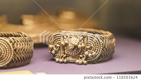 Hand Ornaments Or Hastabhushane. Jewellery Functioned As Symbols Of Rank, Position, And As Articles Of Faith And Protection. Guardian Deities. Ancient Splendor, Wealth And Elegance 118501624