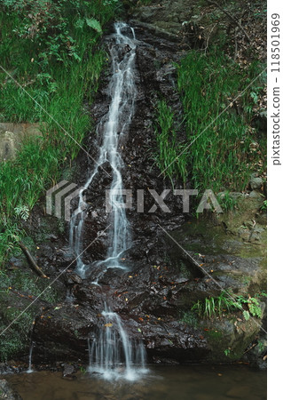 Small waterfall: Minase Falls 118501969