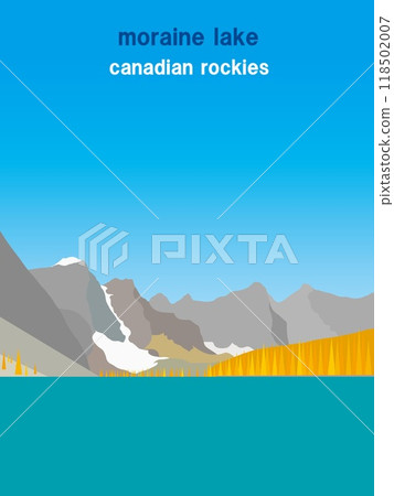 冰磧湖 冰磧湖 加拿大 洛磯山脈 加拿大 冰磧湖 冰磧湖 加拿大 洛磯山脈 加拿大 118502007