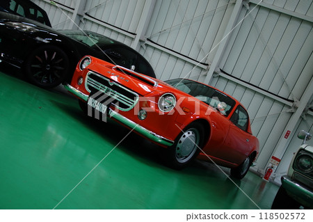 電影「Hugetaka」中登場的 Akama GT（Mazda Roadster）_茨城縣廣澤市的展示車 118502572