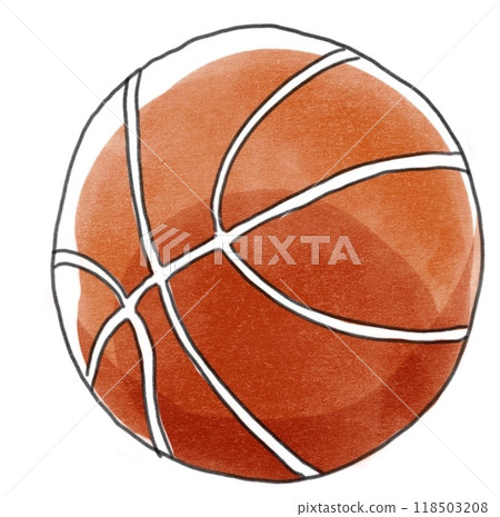 Basketball illustration Basketball illustration 118503208