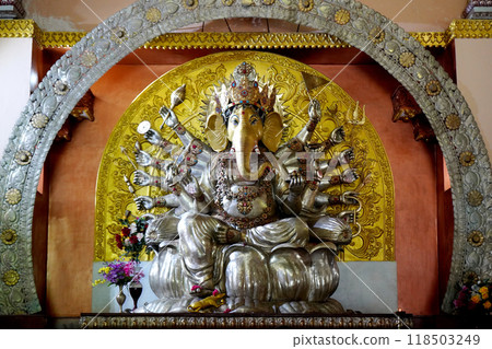 Lord Ganesha at Siddhivinayak Temple Sikkim Lord Ganesha at Siddhivinayak Temple Sikkim 118503249