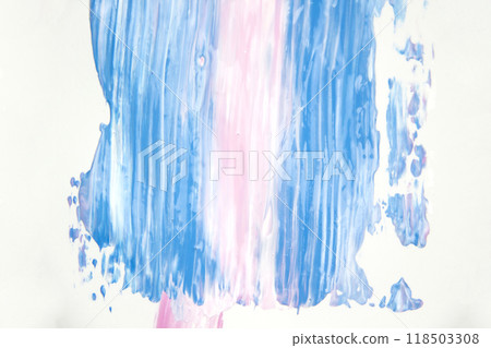 The paints colors of transgender flag. Conceptual illustration lesbian, gay, bisexual, and transgender watercolour poster design. 118503308