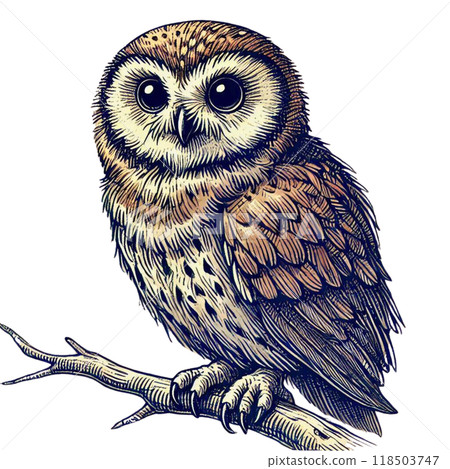 現實的貓頭鷹 現實的貓頭鷹 118503747